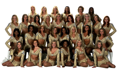 St. Louis Rams Cheerleaders